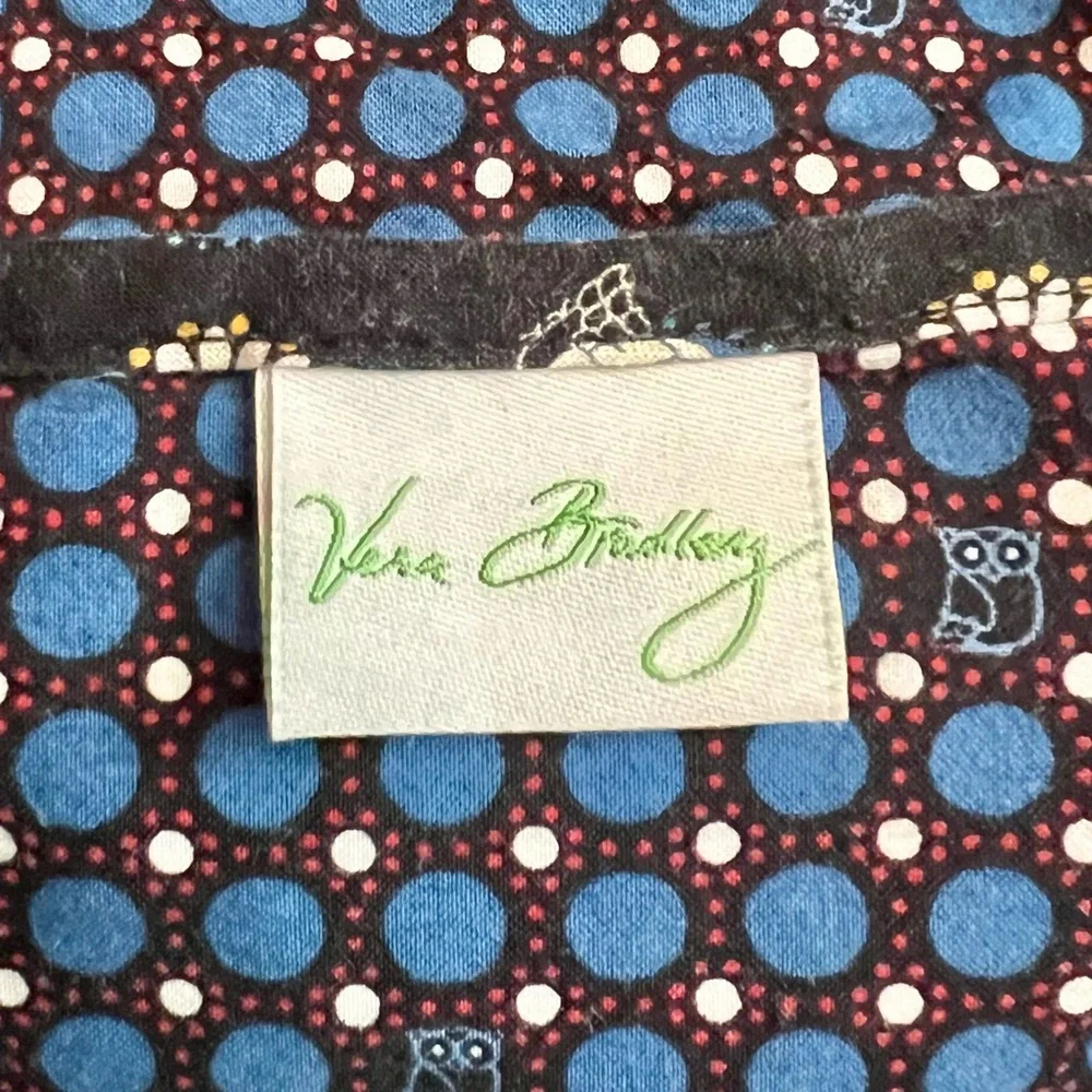 - Vera Bradley Night Owl Print Tote! EUC!